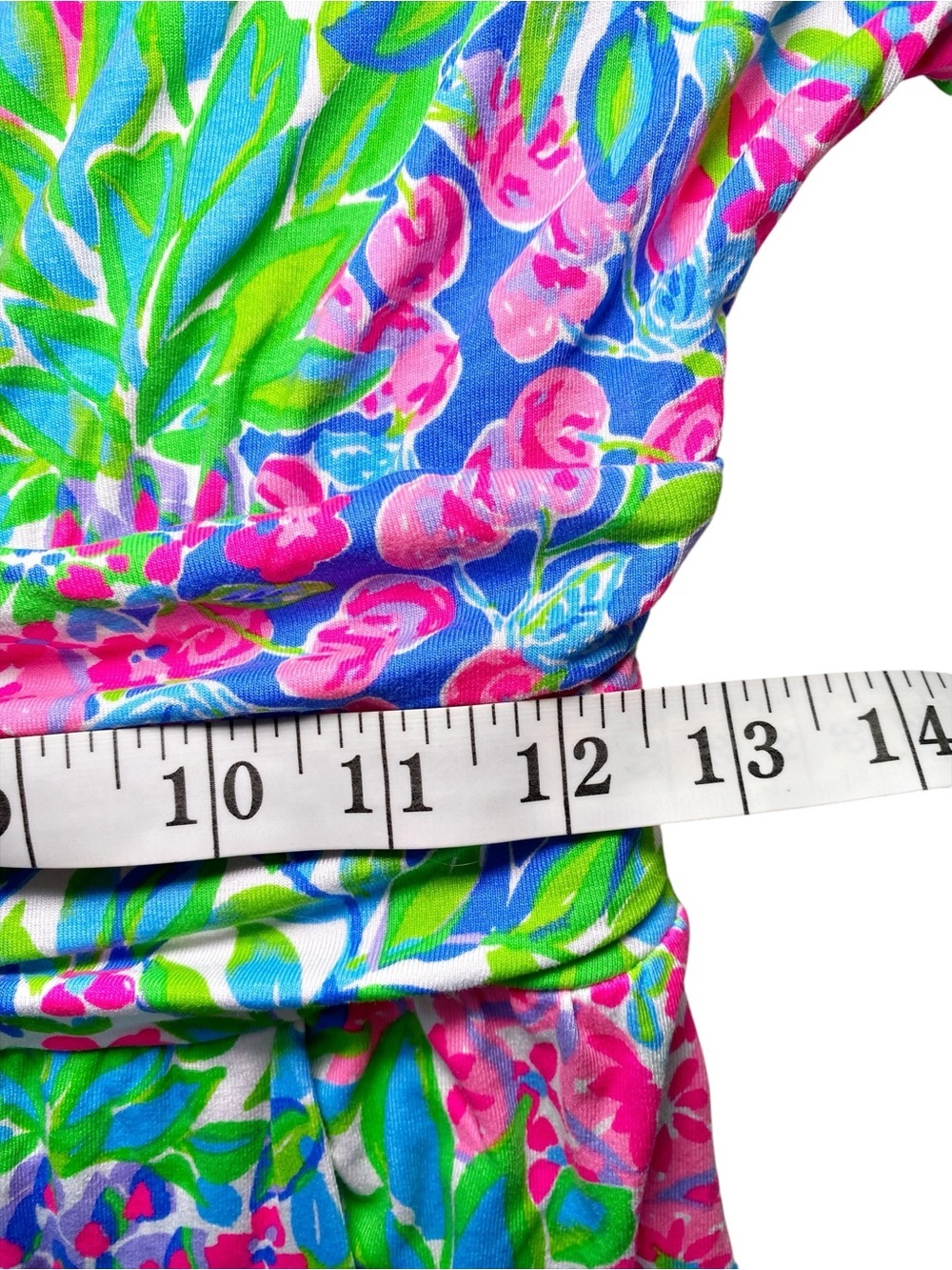 LILLY PULITZER JULIET RUFFLE Flutter Sleeve Ruched MIDI DRESS *A CHERRY ON TOP* - Picture 12 of 16